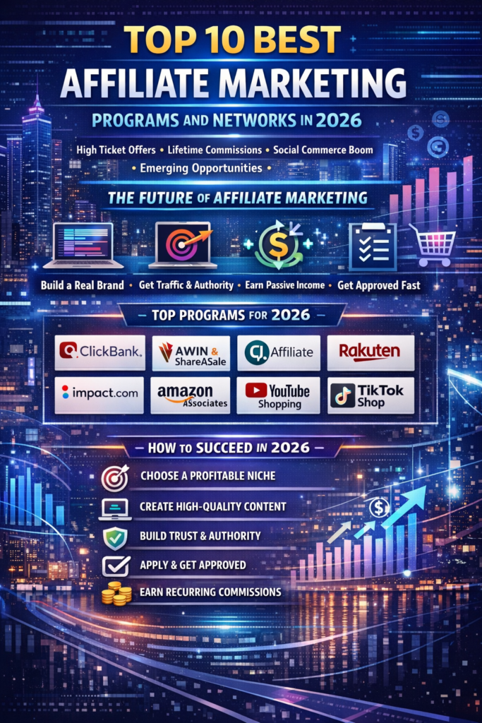 Top 10 profitable affiliate marketing niches for earning online in 2026