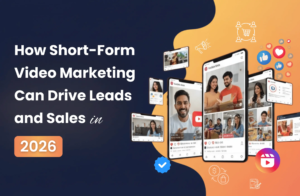 Infographic highlighting 15 powerful short-form video marketing strategies to increase brand engagement in 2026.